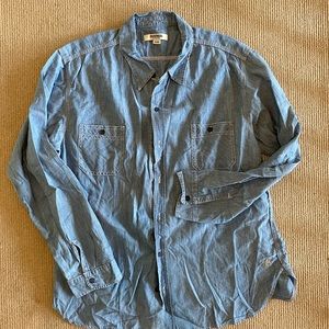 Birdwell Chambray Work Shirt Size XXXL